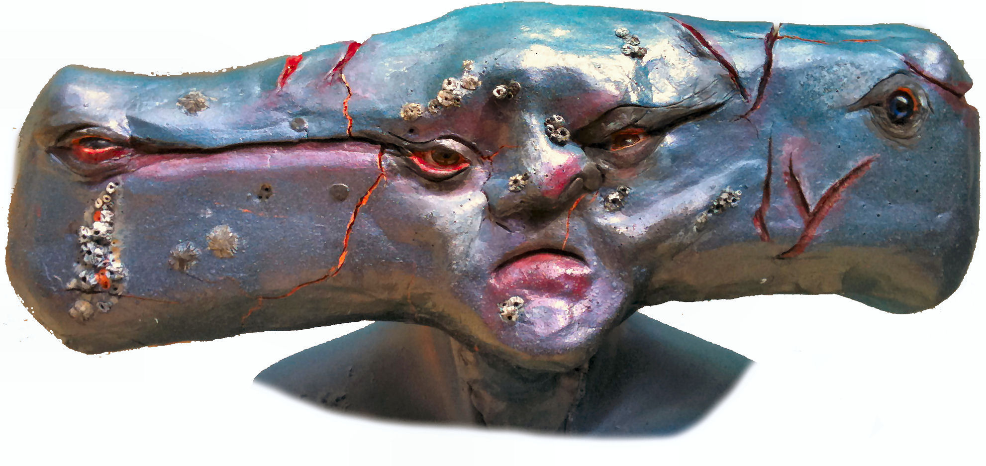 Dekofigur Büste, Maccus Sharkman ( Davy Jones Crew)